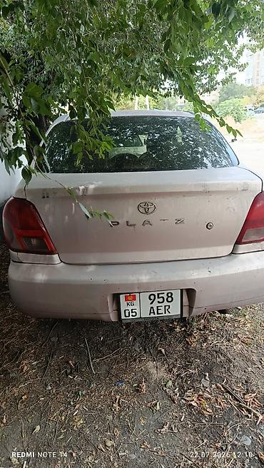 passat variant: Toyota Platz: 2000 г., 1.5 л, Автомат, Бензин, Седан — 3