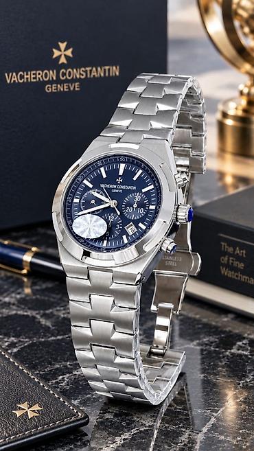 Qol saatları: Yeni, Qol saatı, Vacheron Constantin, rəng - Gümüşü — 2