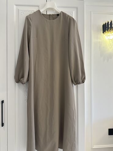 hicab paltarlari: Повседневное платье, Миди, XL (EU 42)