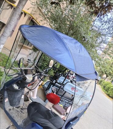 Мотозапчасти и аксессуары: 🔥 КРЫША-ТЕНТ для скутера от СНЕГА и дождя Прочная конструкция и — 6