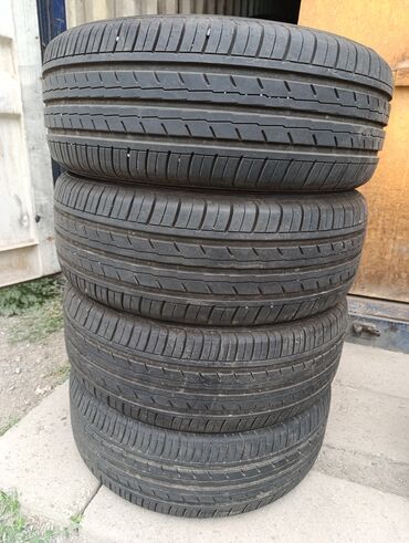 Шины: Шины 215 / 55 / R 17, Лето, Б/у, Комплект, Легковые, Япония, Yokohama