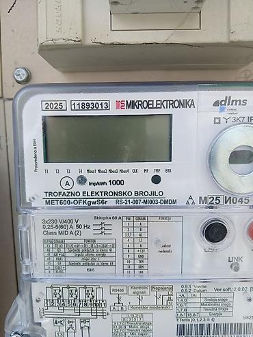 Ostali merni alati: Trofazno statičko brojilo električne energije – Mikroelektronika — 13