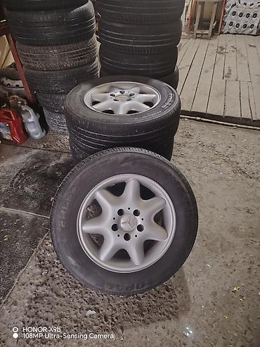 275 40 18: İşlənmiş Disk təkər Mercedes-Benz 205 / 65 / R 15, 5 Boltlu — 3