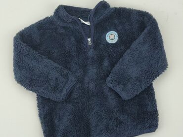 granatowy sweterek dla dziewczynki: Sweater, 1.5-2 years, 86-92 cm, condition - Good