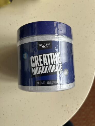 creatine: Kreatin Creatine - Protein Ocean -120 qram- 40 servis Təzədi Ağzı