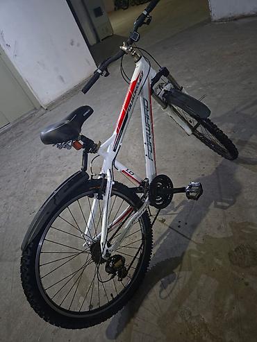 Dağ velosipedləri: Forward Quadro 1.0 velosipedi - Rəng: ağ/qırmızı-qara qrafikalar - — 2