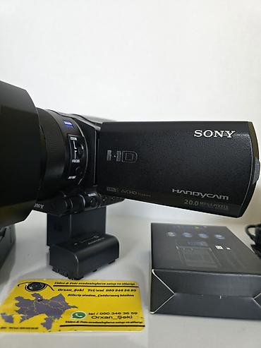 Videokameralar: Sony CX900 FullHD 1920/1080 video kamera. Gəlmədir Azərbaycanda — 3
