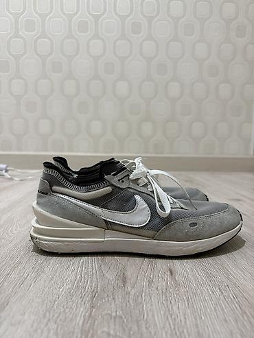 Мужские кроссовки, 41, 42, Nike, Б/у, цвет - Серый, Платная доставка, Самовывоз at lalafo.kg Мужские кроссовки, 41, 42, Nike, Б/у, цвет - Серый, Платная доставка, Самовывоз