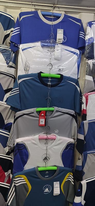 Футболки: Мужская футболка, 7XL, 5XL, S, Adidas, Новый, цвет - Белый, Платная доставка — 23