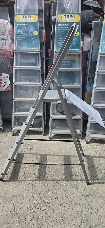 Ev və bağ: Portativ metal nərdivan – Premium Series - Ev və iş üçün peşəkar — 2