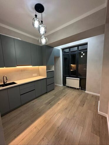 жк континенталь бишкек: 1 комната, 35 м², Элитка, 10 этаж, Евроремонт