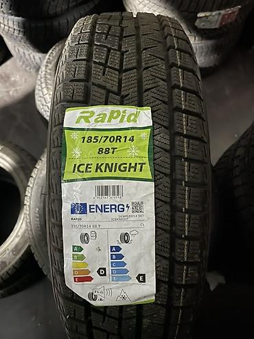 black ice: Зимняя шина Rapid Ice Knight 185/70 R14 88T - Размер: 185/70 R14 - — 2