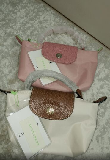 сумка женская багет: Мини longchamp в наличии😍🫶🏻 цвет:розовый для заказа👇🏼