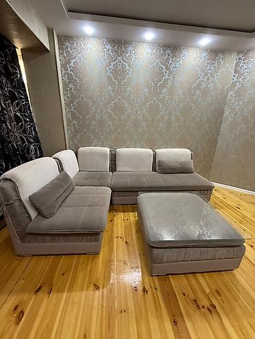 Divanlar: Modul tipli künc divan dəsti - Tərkib: 4 ədəd oturacaq modul + 1 — 7