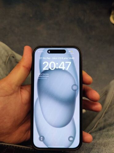 alfon 15 qiymeti: IPhone 15, 128 GB, Qara, Face ID, Sənədlərlə