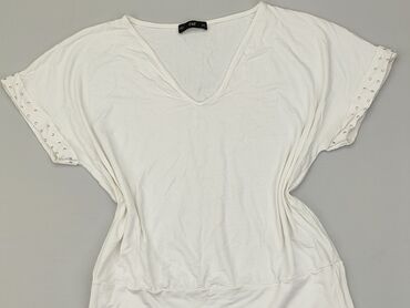 białe bluzki osieckiej: Bluzka Damska, F&F, L, stan - Bardzo dobry