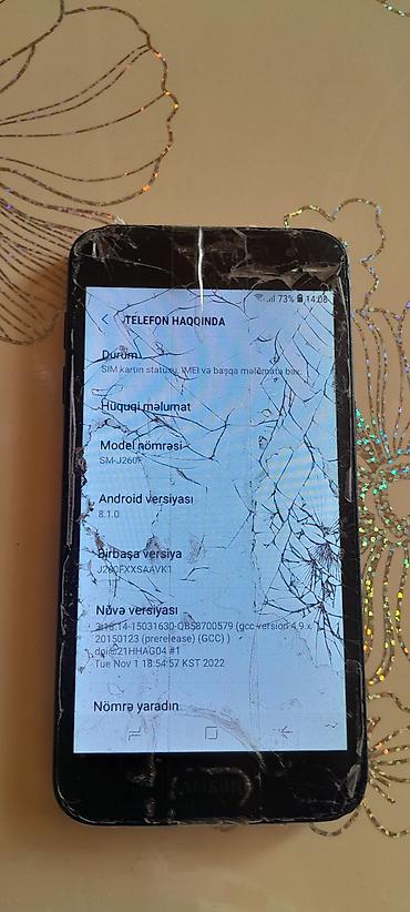 komputer ekran şəkilləri yüklə: Samsung Galaxy J2 Core, 8 GB, rəng - Qara, Qırıq — 4