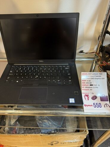 Kompüter, noutbuk və planşetlər: Dell Latitude, 14 ", Intel Core i7, 256 GB