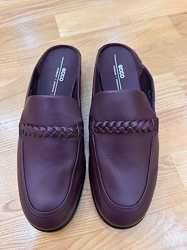 Ayaqqabılar: Ecco loafer/terlik. Olchu 42. Made in Indonesia. Mohteshem dizeyn ve — 2