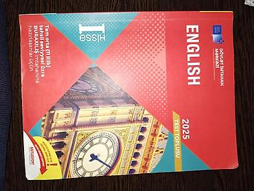 sari toplar: Məhsul: “ENGLISH – Test Toplusu 2025” (Dövlət İmtahan Mərkəzi) - — 1