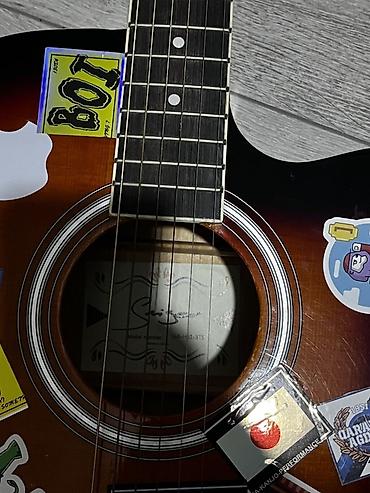 gitara simləri: Teçili Akuistik gitar dəsti - Korpus: dreadnought - Rəng: sunburst — 3