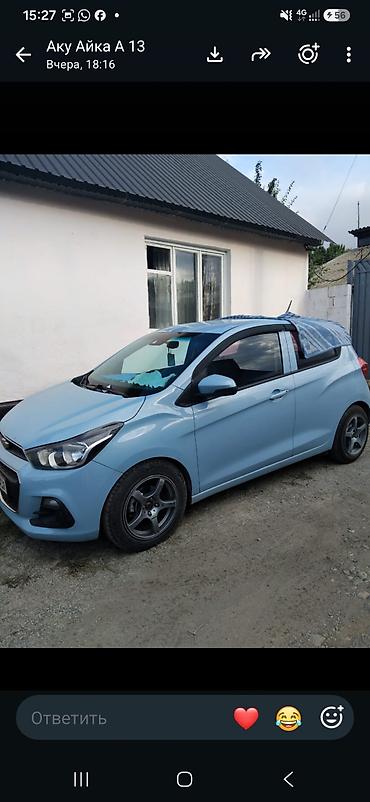 bad ass: Chevrolet Spark: 2017 г., 1 л, Автомат, Бензин, Хэтчбэк — 1