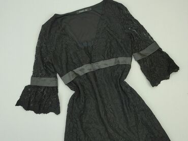 sukienki wieczorowe czarne koronkowe: Dress, L (EU 40), condition - Good