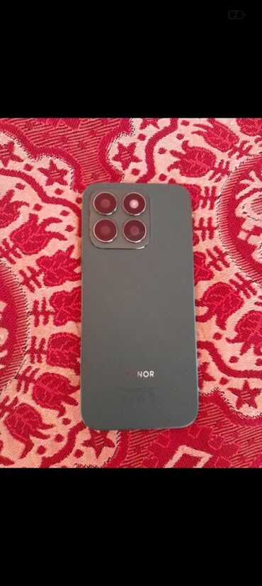 Миски: Honor X8b, цвет - Зеленый, Отпечаток пальца