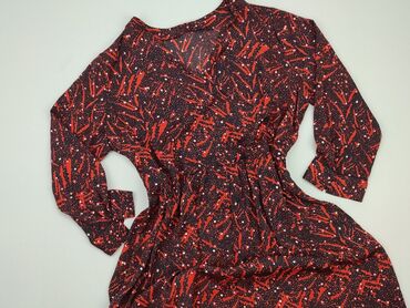 sukienki w kratę czerwona damskie: Сукня, 2XL, стан - Ідеальний