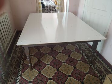 нержавеющая стол: Для зала Стол, цвет - Белый, Новый