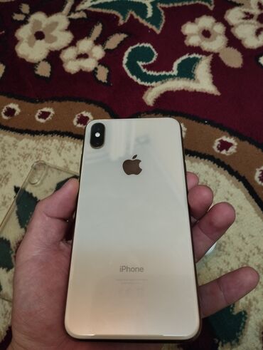 чехол на айфон xs max: IPhone Xs Max, Б/у, 64 ГБ, Золотой, Наушники, Зарядное устройство, Защитное стекло, 81 %