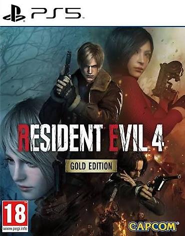 cd disk: PS5 oyunu: Resident Evil 4 – Gold Edition - Platform: PlayStation 5 - — 1