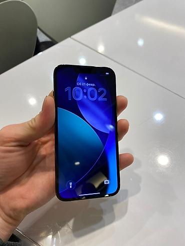 Apple iPhone: IPhone 13 Pro, Black Titanium, 84 % — 7