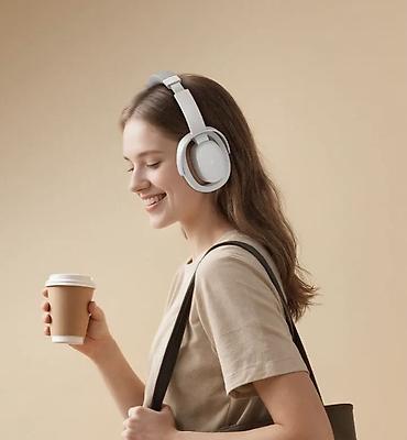 aux bluetooth: Беспроводные накладные наушники, Hoco, Новый — 1