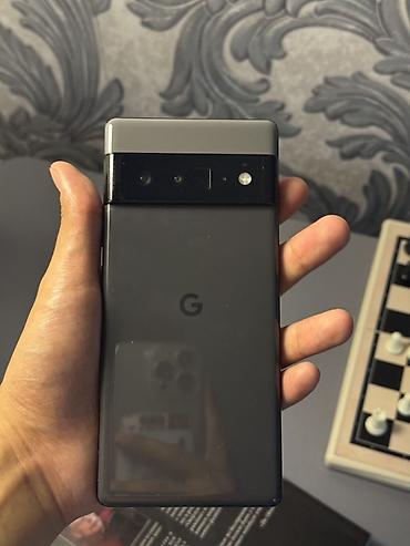 Уюлдук телефондор жана аксессуарлар: Google Pixel 6 Pro, Колдонулган, 128 ГБ, түсү - Кара, eSIM — 1