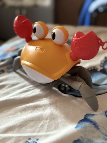 аккумулятор для детской машины: НОВЫЙ!!! Интерактивная игрушка «Бегающий краб» 🦀