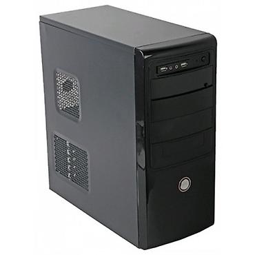 корпус matx: Корпус ПК, Б/у, ATX, цвет - Черный — 1