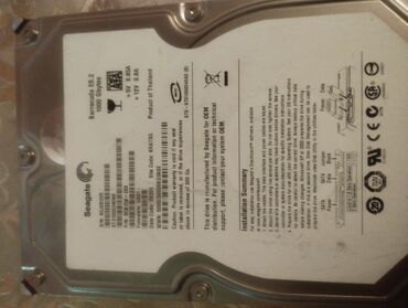 Daxili Sərt disk (HDD) Seagate, 2 TB, 10000 RPM, 2.5", İşlənmiş