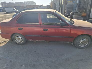 продажа хендай акцент: Hyundai Accent седан, красный цвет, кузов ТагАЗ. Основные