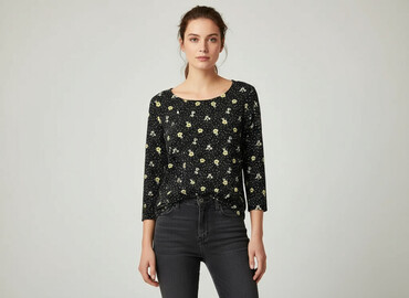 bluzki w serek plus size: Gina, Жіноча блуза, розмір M на lalafo.pl bluzki w serek plus size: Gina, Жіноча блуза, розмір M