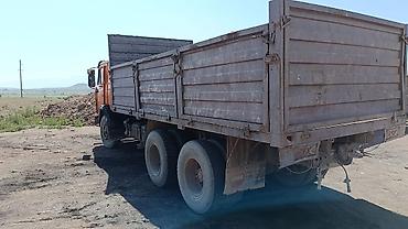 ка маз: КАМАЗ бортовой с прицепом (седельный тягач 6x4 + одноосный — 4