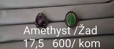 Prstenje: Ženski prsten, Swarovski, Materijal: Hirurški čelik — 10
