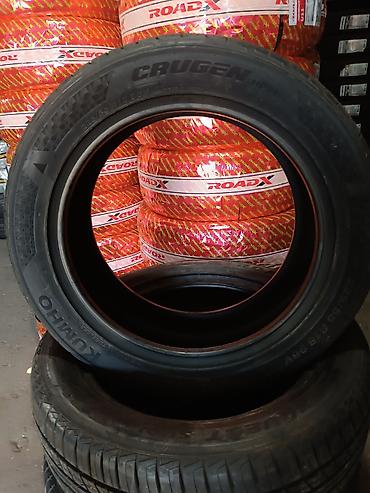 peri: Kumho Crugen HP71 avtomobil şini. - Ölçü: 225/55 R18. - Yük/sürət — 4