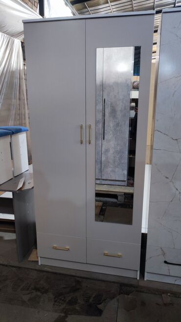 Шкафы для одежды: Шкаф для одежды, Новый, Прямой, ЛДСП — 9