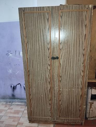 soba mətbəx: Paltar asmaq üçün şkaf dəsti - Material: taxta əsaslı panel (ağac — 1