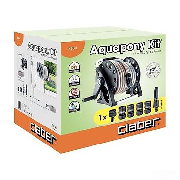 slanklar: Şlanq ilə çarxı "Claber Acquapony Kit 1/2-15 m 8884"Şlanq və çarx — 2