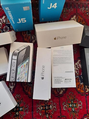 Məhsul: Orijinal telefon qutuları və aksesuar qutuları dəsti Təsvir