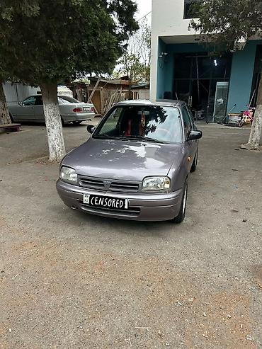 bmw e 38: Nissan Micra (K11) hetçbek, 3 qapı, boz rəng. - Yığcam şəhər — 1