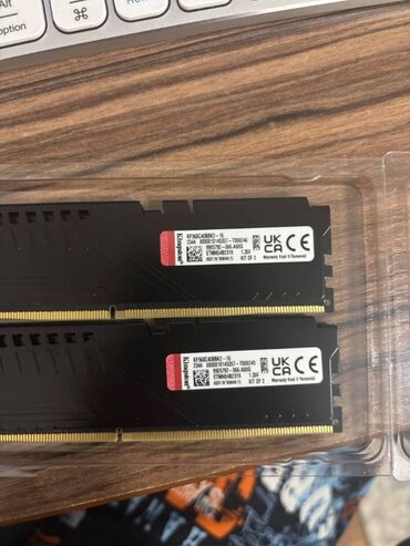 озу ddr2: Оперативдик эс-тутум, Колдонулган, Kingston Fury, 32 ГБ, DDR5, 6000 МГц, ПК үчүн