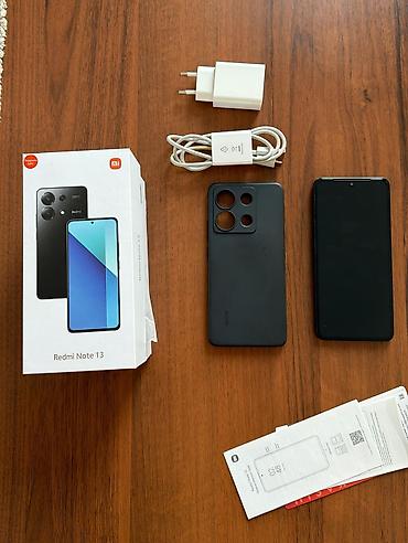 Redmi, Redmi Note 13, Б/у, 256 ГБ, цвет - Черный, 2 SIM